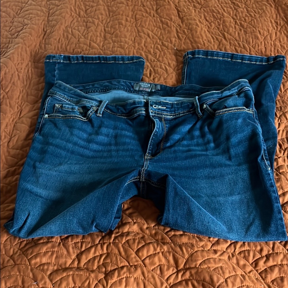 Torrid Luxe Slim Boot jeans